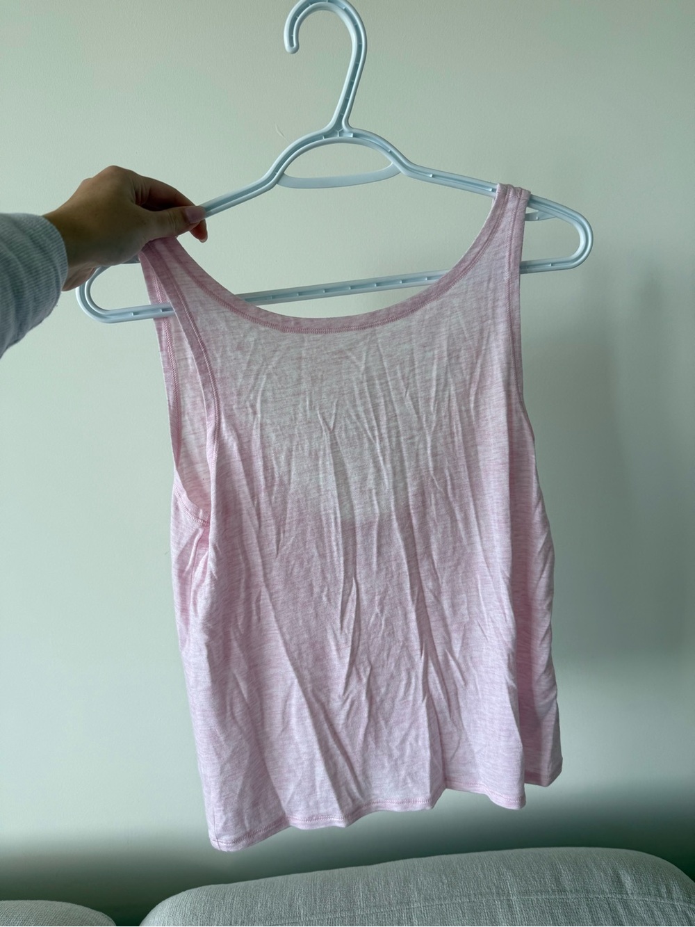 Lolë Light Pink Women's Sleeveless Tank Top